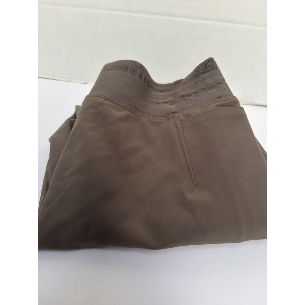 ATHLETAβ Stellar Tight 982974 Pull On Zip Ankle Stretch Pockets Taupe Size 2